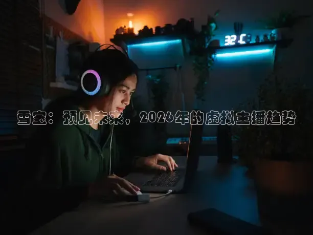 雪宝：预见未来，2026年的虚拟主播趋势